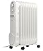 Produktbild Tragbarer Ölradiator 2000 W Weiss Öl Radiator - Elektro Heizung - Heizkörper Elektrisch