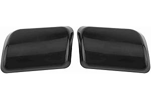 QIILU Tappo copri ugello rondella faro paraurti 1 paio font per Vol vo XC90 2003 2004 2005 2006 30698209 30698208