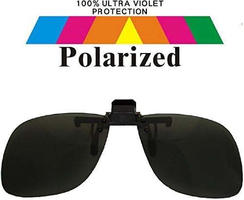 Specs Clip On Black Lens Polarized Sunglasses Smal15211
