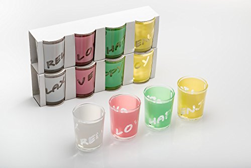 Glasvase Cyli klar rund 11 cm Ø 9,5 cm von Sandra Rich - 3