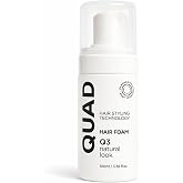 QUAD Hair Styling Technology Q3 Sa&ccedil; K&ouml;p&uuml;ğ&uuml;, Doğal G&ouml;r&uuml;n&uuml;m, Bukle Belirginleştirici Unisex Foam Styler, 100ml