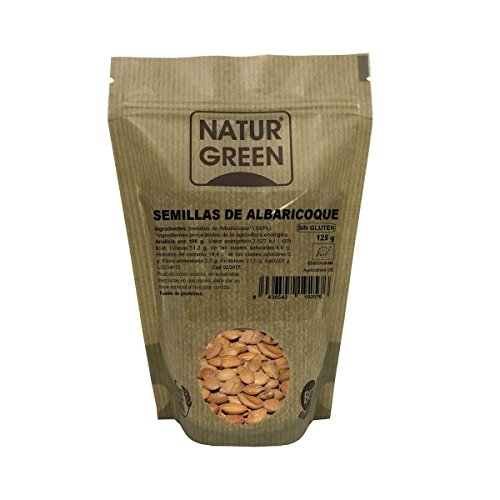 Semences de albaricoque naturgreen, 125 gr