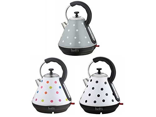 Botti YK-868 gepunktete Wasserkocher – modisches Muster, 1.8L 2200W, verschiedene Farbe (Verona) - 3
