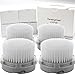 PleasingCare LUXE Compatible Cashmere Cleanse Replacement Facial Brush Heads, Facial Cleansing Replacement Brush Heads for All Skin Types (4 Pack)