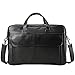 Produktbild Männer Messenger Bag Premium Office Aktentasche tragbare Retro-Stil Leder Aktentasche 17 'Laptop Schulter Umhängetasche Schwarze Frau Mann für Schule und Arbeit