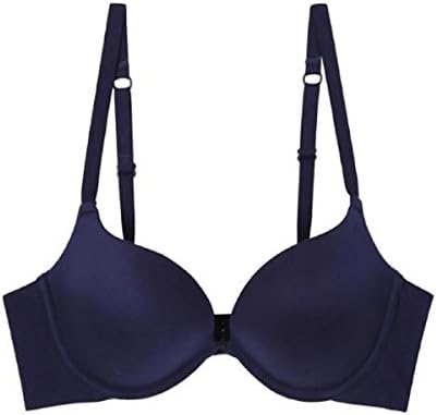 HSNZZPP Summer Jane Comfortable Bra Underwear Women Fixed Double Shoulder Buckle After U-bra,Blue-80C