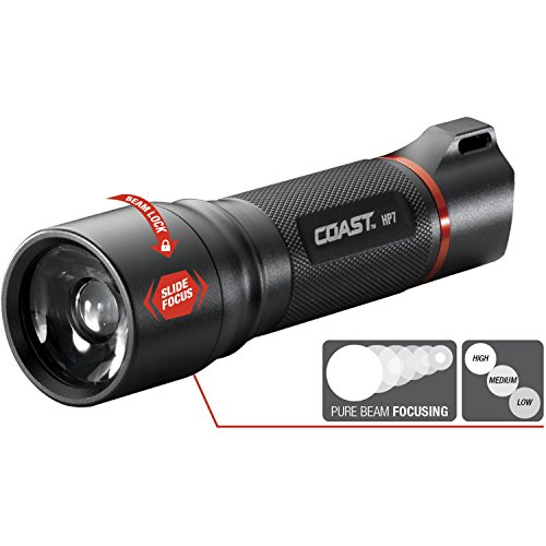 Kraftmax Coast HP7 – Fokussierbare Hochleistungs LED Taschenlampe - 3