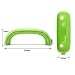 Roleadro Led Nail Lamp 9w Mini Portable Nail Dryer for Nail Manicure Curing LED Gel Polish, Gel Nail Lamp/Painting Salon Tools with UK Plug(Green)