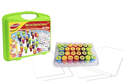 Glow2B Germany GmbH Joustra 1741486 - Set di stampini a Forma di Lettere dell'alfabeto