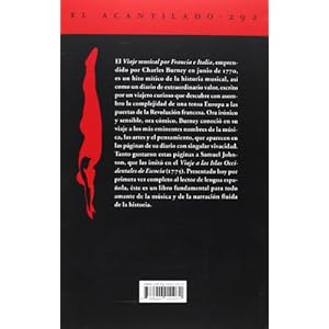 Viaje musical por Francia e Italia en e l siglo XVIII: Situación actual de la música en Francia e Italia, o