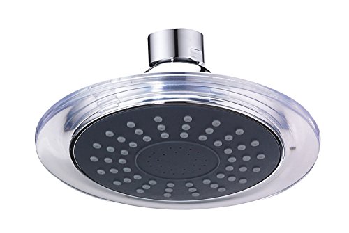 atgetprima A87 C Single Funktion Regen Dusche Kopf mit PTFE Dichtungsband chrom (nur Dusche Kopf)