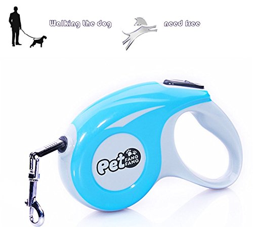 Vicstar-5-Meters-Laisse-Pour-Chien-Rtractable-Chien-Laisse--Enrouleur-pour-Moyen-ou-Grand-Chien-Chiot-en-Promenade-5-Mtres