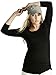 Long Sleeve Maternity Top Tunic, Pregnancy Top, Black, UK Size 14 (Brand size: L)