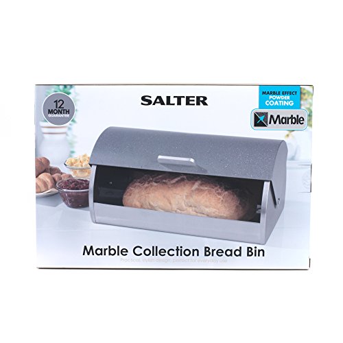 Salter Marmor Collection Classic Brotkasten, grau - 7