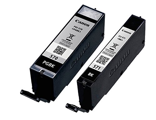 5 Originale SETUP Canon Druckerpatronen PGI-570/CLI-571 für MG5750 MG5751 MG5752 MG5753 MG6850 MG6851 MG6852 MG6853 MG7750 MG7751 MG7752 MG7753 BK, PBk, Cy, Ma, Ye – Neutrale Verpackung - 2
