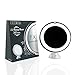 RUIMIO Makeup Mirror 7X Magnifying Lighted Makeup Mirror with Suction Base