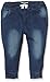 Pumpkin Patch Baby-Girls Knit Denim Polka Dot Jeans, Blue (Indigo Denim), 12-18 Months