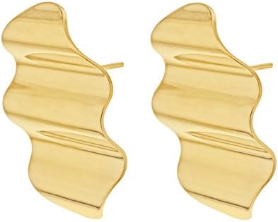 Uncommon Matters Women's Gold Plated Brass Tremolo Earrings