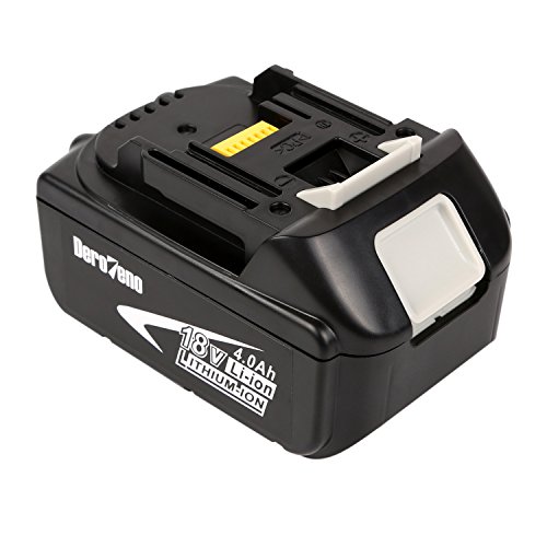 DeroTeno 18V 4,0Ah Li-ion Werkzeugakku Akku Für Makita 194205-3,194309-1, BL1815,BL1830, LXT400