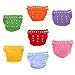 SODIAL(R) 7x Reusable Adjustable Washable Baby Soft Cloth Nappy Diaper One Size +7 Inserts