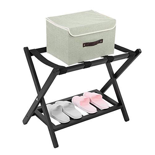 Desserte de rangement Relaxdays Support de bagages porte-bagages