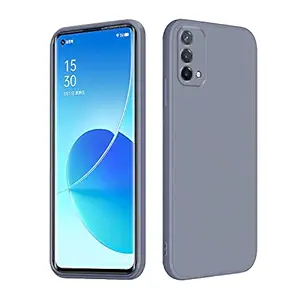 Compatible with Realme GT Master Edition Case Silicone Square Ultra Slim Cases Shockproof Anti-Scratch Phone Case for Realme GT Master Edition Full Body Protective Cover (Grey, Realme GT Master)