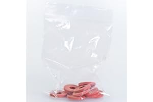 BRAUEN.DE Gummiring für Bügelverschluss 10er Pack Gummidichtung für 0,5 L bis 1 L Flaschen