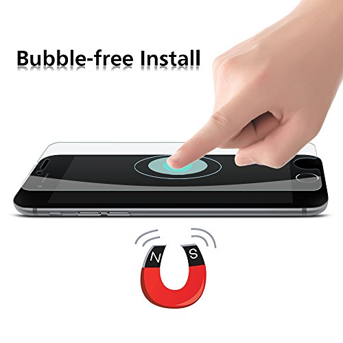 [2 Pack] iPhone 6S Plus Screen Protector, OMOTON Tempered Glass Screen Protector with [9H Hardness] [Crystal Clarity] [Scratch Resistant] [Bubble Free] for Apple iPhone 6 6S Plus 5.5 Inch