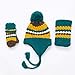 Produktbild HQYXGS Winter Kinderhut Schal Outdoor Boy Hat Gestrickte Kalte Warme Kinder Wolle Kappe DREI Sätze Handschuhe Und Schals Hut Gesetzt