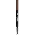 Maybelline New York Tattoo Brow Semi Permanent 36Hr Eyebrow Pencil Longlasting Thicker Fuller Eyebrows Medium Brown 05
