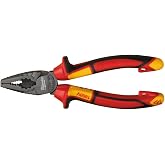 Milwaukee T4932464571 Ağır Hizmet Tipi VDE Elektrik&ccedil;i, İzoleli Kombine Pense 165mm