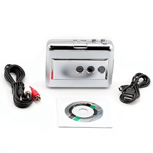 QUMOX USB-Audio-Kassette Konverter iPOD CD MP3 WALKMAN tragbares Abspielgerät