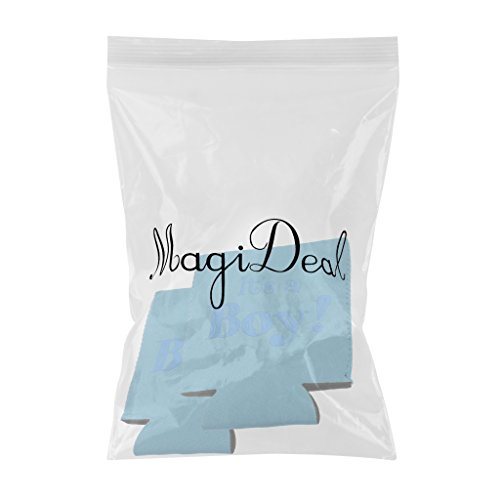 MagiDeal 2Stück Neopren Multikühler, Dosenkühler, Getränkekühler – Its a Boy Blau, 13x 10cm - 2
