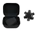 Produktbild Robustes Hartschalen-Etui und Audio-Verteiler Schwarz - perfekt für Bose QuietComfort 35 wireless Bluetooth-Kopfhörer