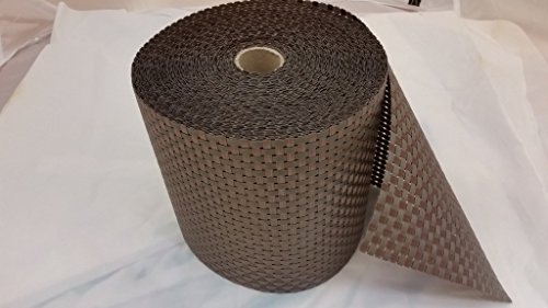 Kupfer 30 x 0,19m Smart Deko Polyrattan Sichtschutzstreifen 78729 Balkonsichtschutz, Windschutz, Balkonblende, Garten Sichtschutz, (Kupfer) - 3