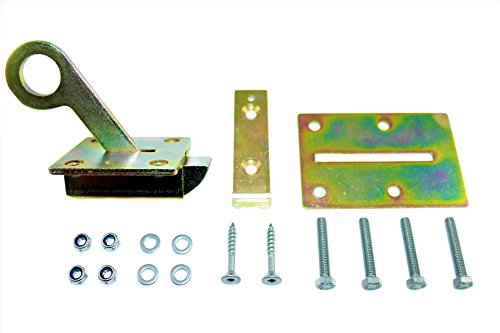 Bodenlukenschnäpper verzinkt für Bodenluken bis 20mm inclusive Befestigungsmaterial - 2