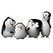 Produktbild penguins of Madagascar Kinder-Lieblings-Charaktere 350mm oder 700mm Wandtattoo, Vinyl, Motiv: Wandkunst, Customise4U™ (baby penguins)