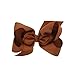 Baby Girl Grosgrain Ribbon 6" Large Boutique Hair Bows Pack Of 16