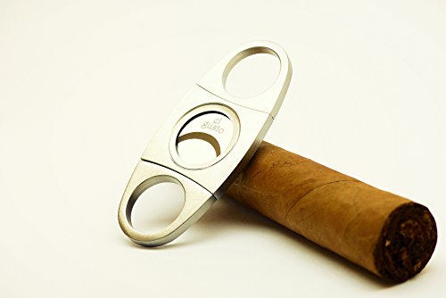 Zigarrenschneider mit Etui von EL GUSTO – Langanhaltende Schneidkraft, elegantes Design – Zigarrencutter Zigarrenbohrer von EL GUSTO - 6