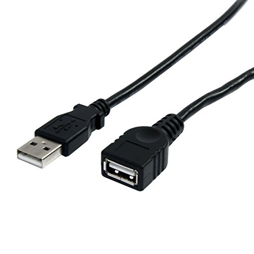 StarTech USBEXTAA3BK - Cable USB alargador (0.91 metros), negro