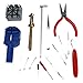 Produktbild Dergtgh 16Pcs / Set-Armbanduhr-Reparatur-Werkzeug-Uhr DIY Kit Schraubendreher Opener Tweezer Fall Band-Verbindungs-Remover Uhrmacher- dediziertes Gerät