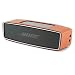 Produktbild iprotect Schutzbox aus Kunstleder für Bose SoundLink Mini Speaker in orange