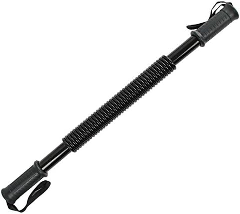 JATCH Power Twister Heavy Duty Flexible Stretch Bendy Bar 20kg, 30kg, 40kg, 50kg, 60kg Strong Spring Rod for Shoulder Arms and Chest Exercises Stretching Toning For Men and Women , 50 kg