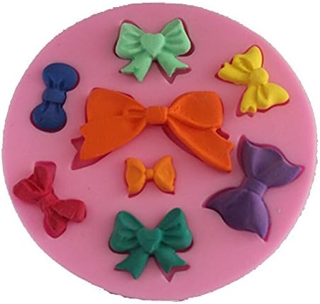 YL Bow Y1085 Silicone Sugar Resin Craft DIY Moulds DIY gum paste flowers Cake Decorating Fondant Mold