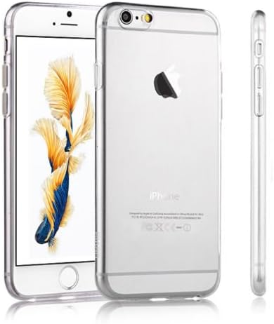 iPhone 6 Plus &amp; 6s Plus Silicone Gel Case Case - Transparent Clear Soft Gel TPU Silicone Case Cover for Your iPhone 6 Plus &amp; 6s Plus - Transparent Gel Case iPhone 6 Plus &amp; 6s Plus by HASHTAG DESIGN®