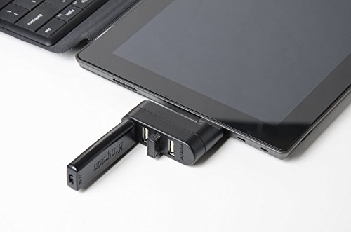 Sabrent USB HUB – 4-Port USB 2.0 drehbaren Hub [90 ° / 180 ° Grad drehbar] (HB-UMN4) - 7