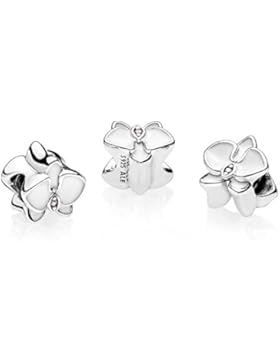 Pandora 792074EN12 Charm weisse Orchidee