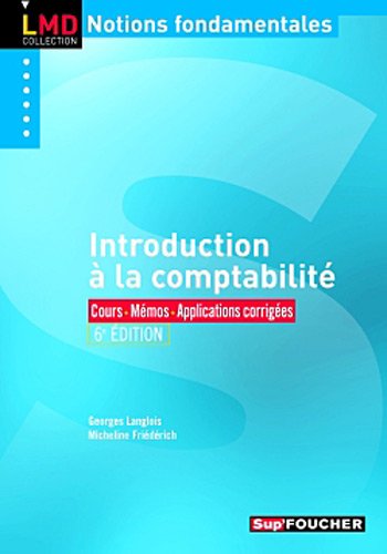 Introduction à la comptabilité 6e édition Introduction à la comptabilité 6e édition