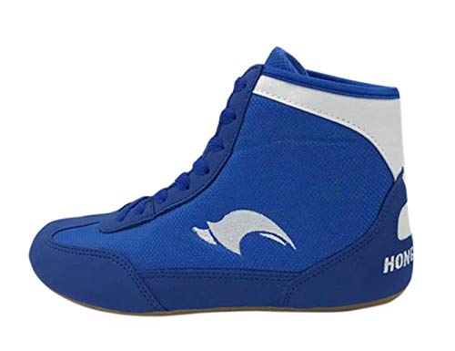 Day Key Chaussures de Lutte Respirante Chaussures de Boxe pour Hommes Femmes Enfants Garçons et Filles