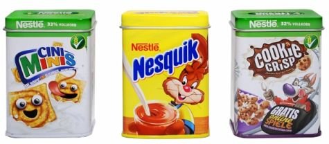 Tanner 0063.9 - Kit Boîtes en métal, Ricola, Ovomaltine, Suchard Métal Express